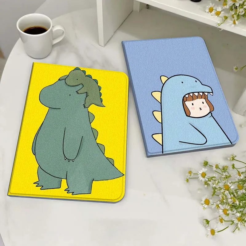 

Dinosaur Costume Character Gift Tablet Case For Samsung Galaxy Tab S7 S8 S9 S10 FE Lite