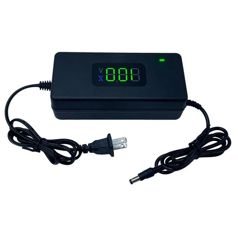【Shop Now】54.6V 2A DC Power Adapter LED Lithium Battery Charger Replace Power Charger With Cooling Fan For Scooters E-Bicycle