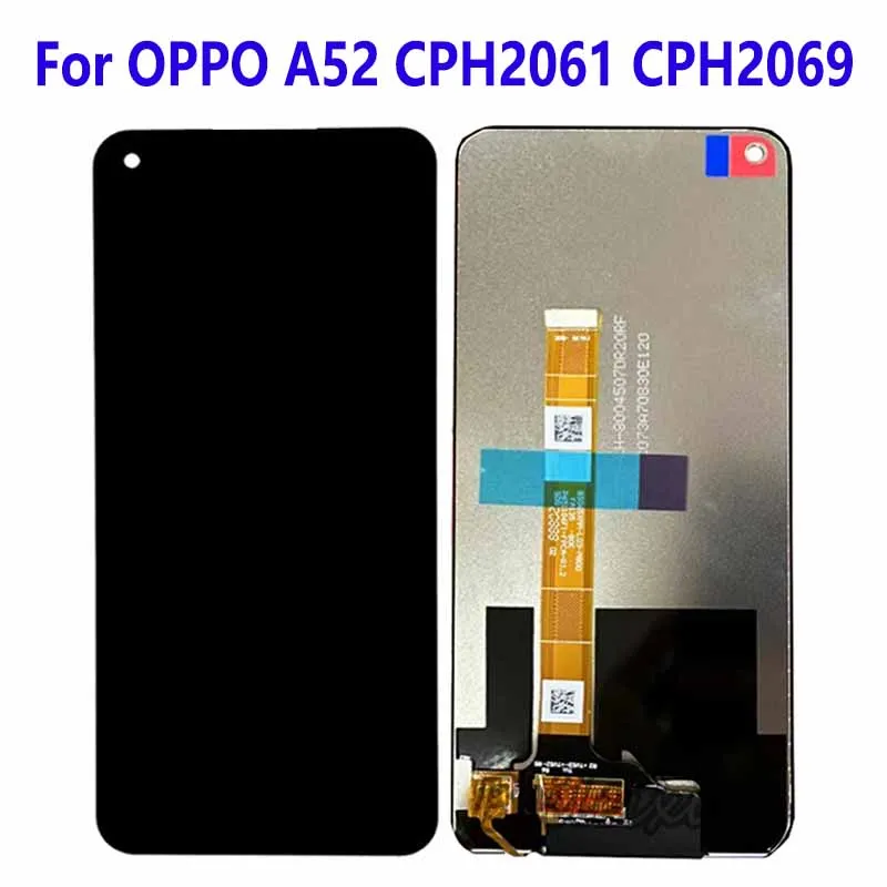 For OPPO A52 4G CPH2061 PADM00 PDAM10 CPH2069 LCD Display Touch Screen Digitizer Assembly Replacement Accessory