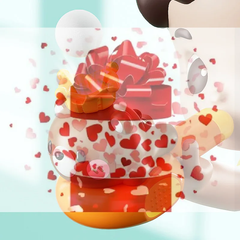 

【BS】1 Set Whistle Blowing Music Floating Blow Pipe Balls Educational Games 2 In 1 Cartoon Trumpet Blowing Ball Toys For Kids