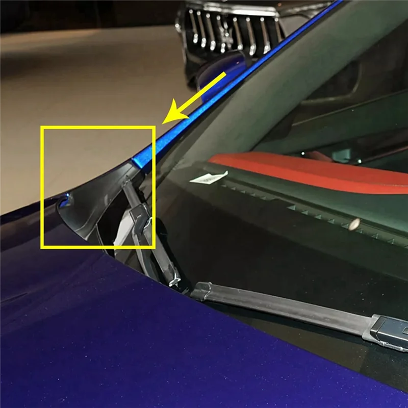 

For Maserati Quattroporte Ghibli 2014- 2021 LH&RH Windshield Cowl Extension Trim Cover 670013463 670013462-A61E