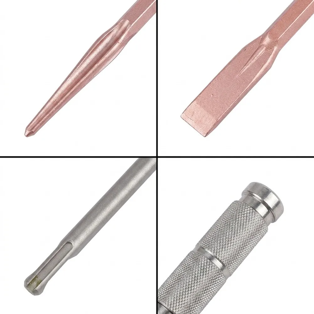 26cm Extension Rod for SDS Plus For Rotary Hammer Drill Mechanism Two Groove Round Shank…