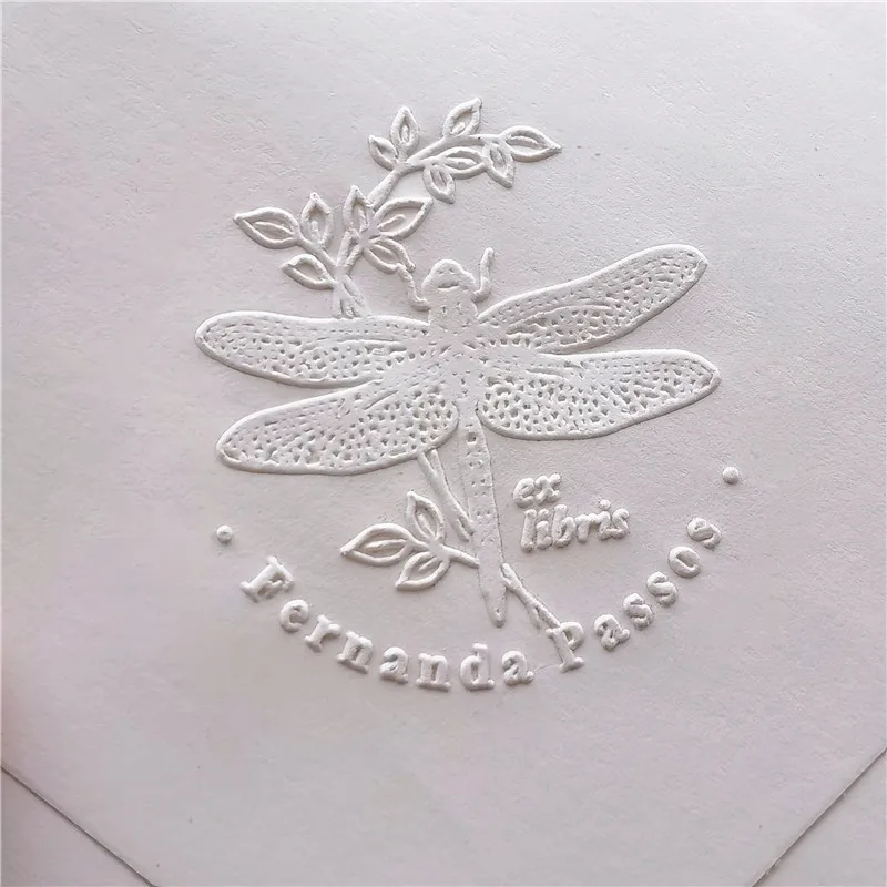 Custom Wedding Relief Library Stamp Logo Personalized Relief Seal Customized Letterhead Wedding Envelope Graduation Decoration