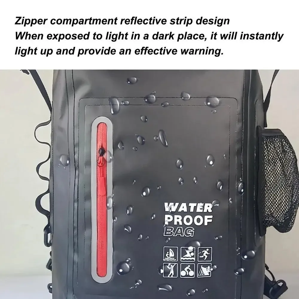 New 25L Drift Swimming Bag Waterproof PVC Drybag Large Capacity Camping Bag Canoeing Kayak