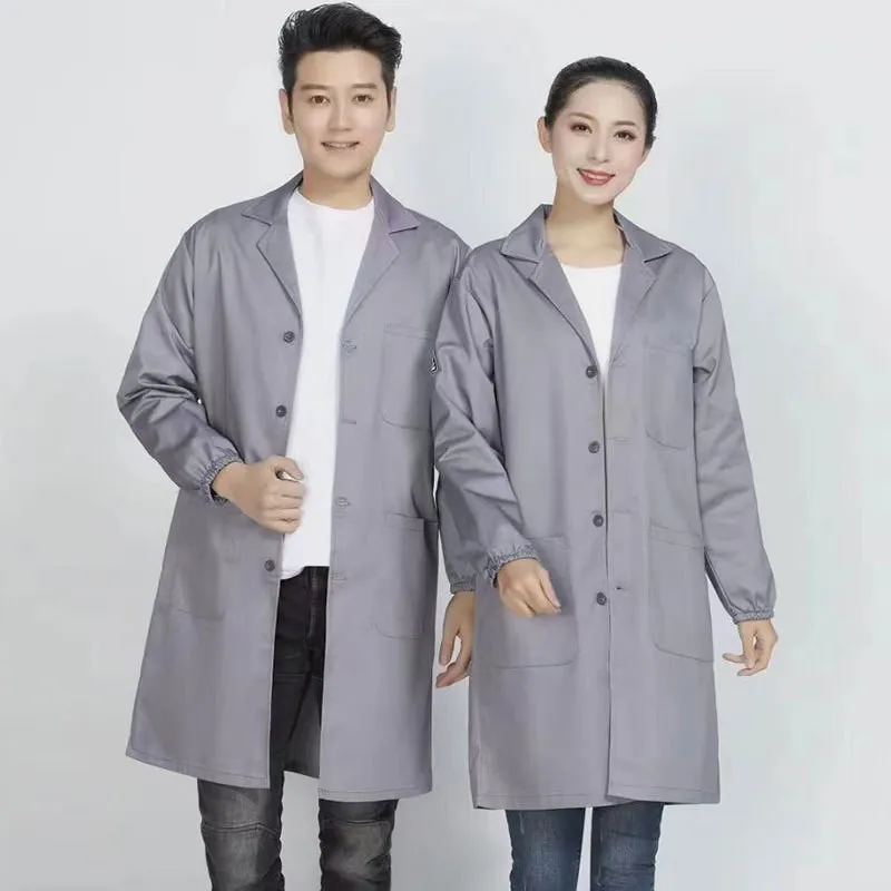 

Anti-Static Lab Coat Workwear for Men And Women Waterproof Dustproof Industrial Clothing Lab Gown Protective Suit Work orm