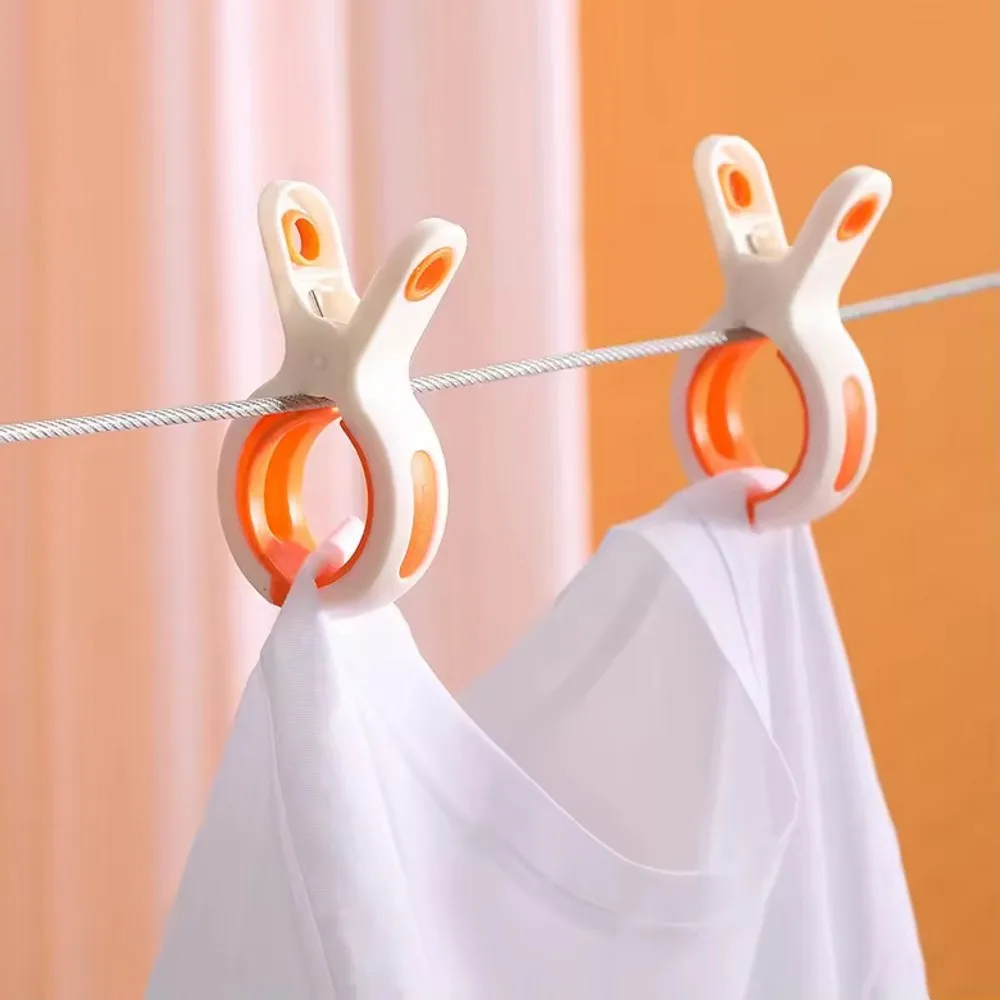 Large Drying Rack Hanging Clothes Pegs and Sock Clips Outdoor Laundry Clothes Pin Clips for Dry