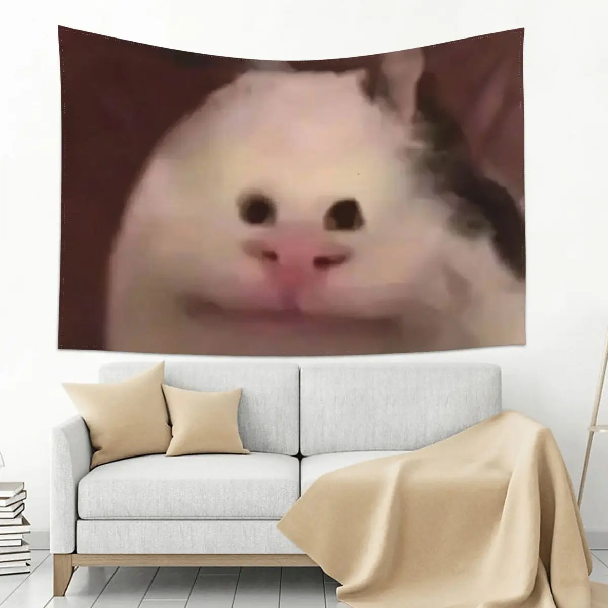 

Meme Cat Tapestry Home Decoration