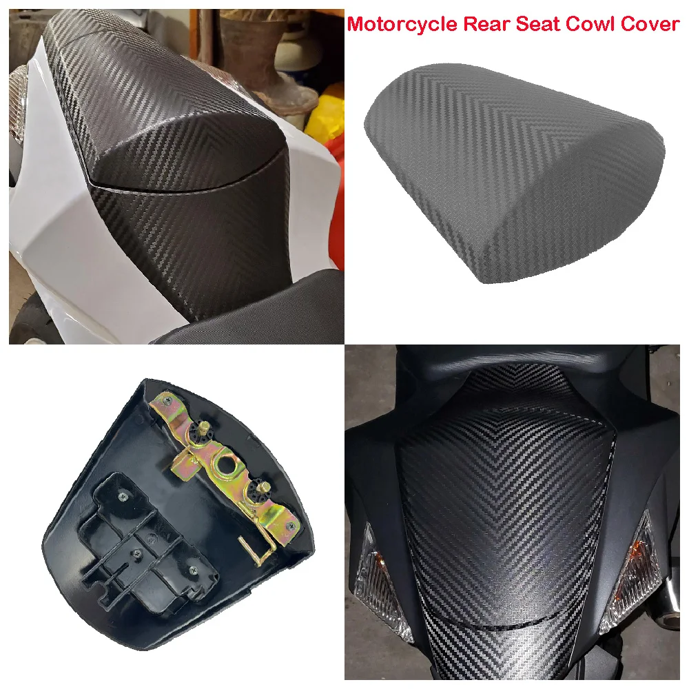 Fits for Suzuki GSXR 750 GSX-R 600 ABS GSXR600 GSX-R750 2011-2024 Motorcycle Passenger Rear Seat Cowl Hard Cover Tail Guard