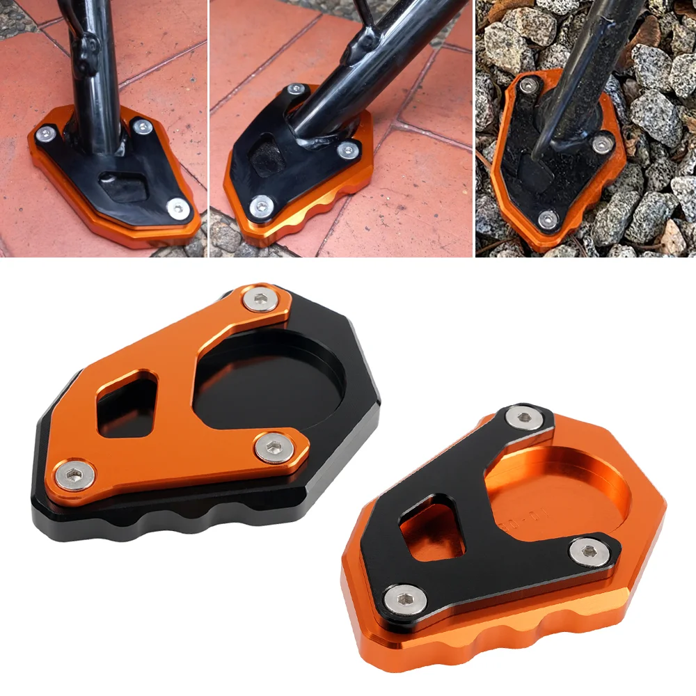 

Motorcycle Side Stand Plate for KTM 690 Enduro SMC 690 R 1050 1090 1190 Adventure 1290 Super Adventure Kickstand Extension Pad