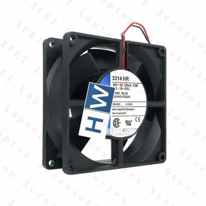 

F for NEW 3314HR 3314/HR 24V 220MA 5.3W 9032 9CM Equipment Cooling Fan