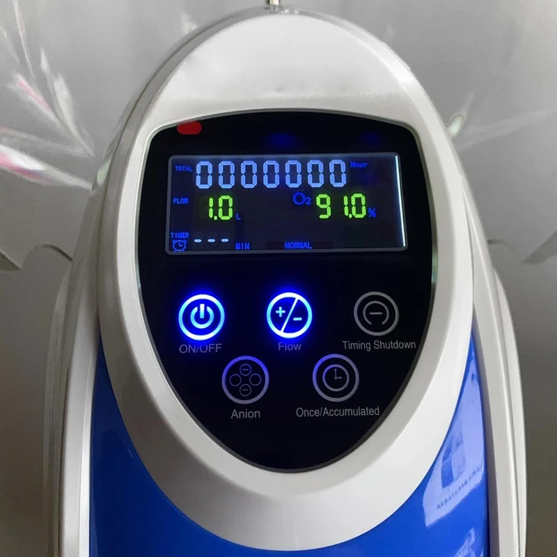 Cúpula de oxígeno con luz LED mejorada, máscara Facial con chorro de oxígeno, terapia, pulverizador, máquina Facial, O2 a Derm, 7 colores