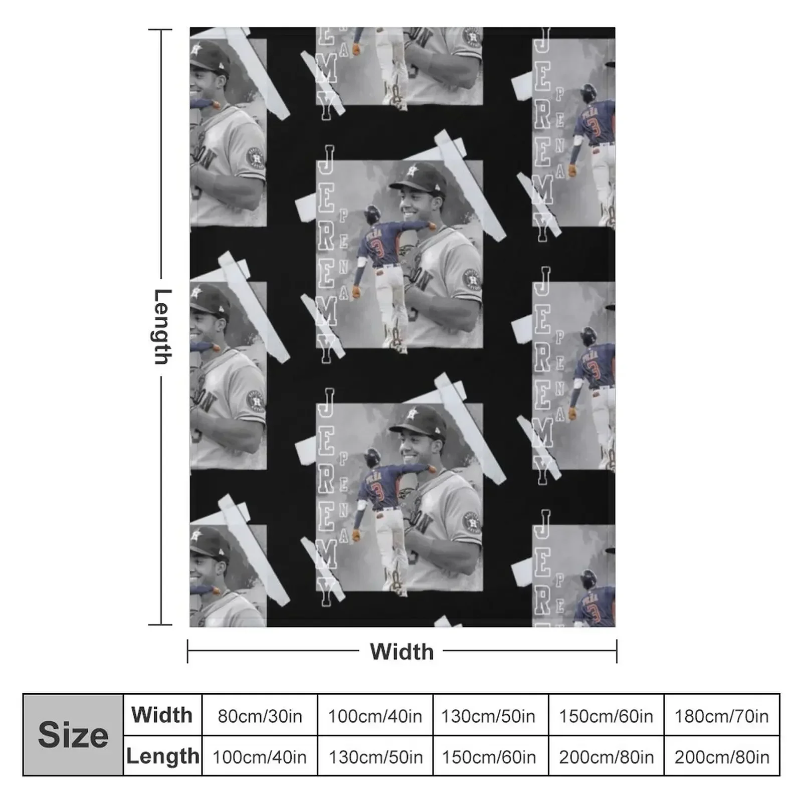 Jeremy Pena Throw Blanket couch cozy soft plush fuzzy picnic outdoor blanket