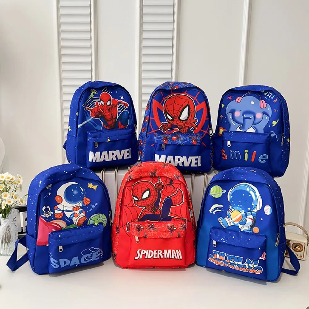 

Marvel Spider-Man Kids Backpack Cartoon School Bag for Boys and Girls Cute Printed Kindergarten Backpack Lightweight Travel Bag