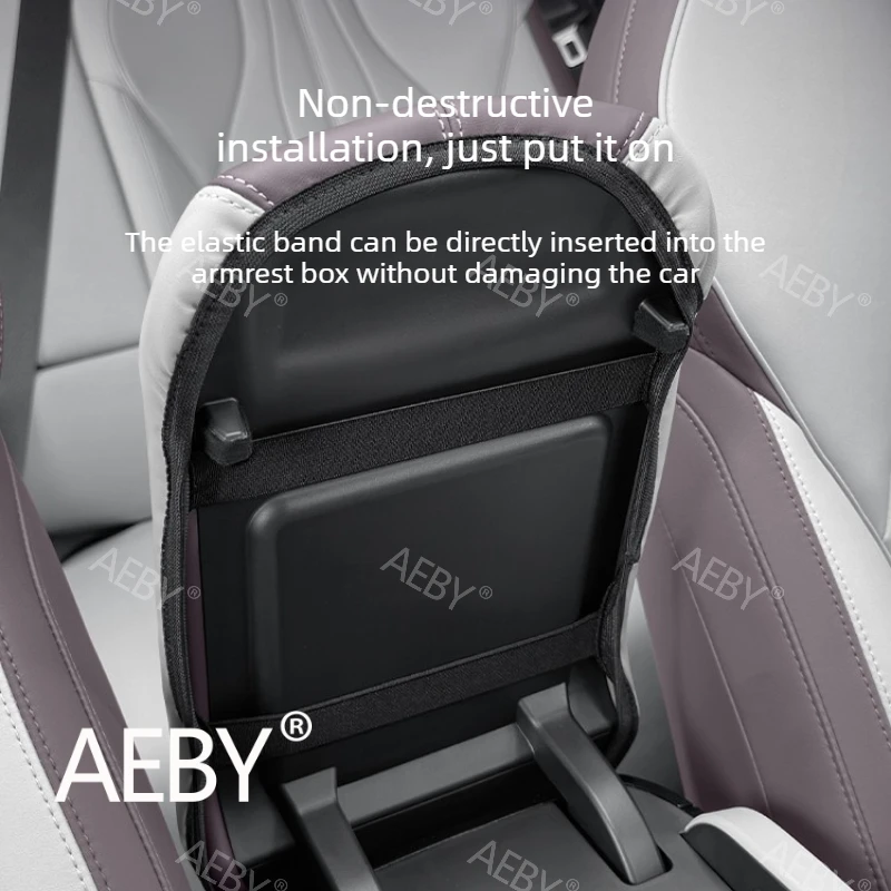 

For BYD Seal U DM-i 2020-2025 OEM Style Armrest Protector Set,Center Armrest Protector,Silicone Non-Slip Liner,Waterproof
