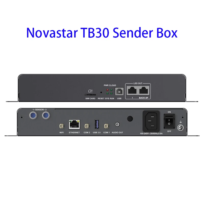 

Мультимедийный плеер нового поколения Novastar TB30, отправляющая коробка, отправляющая карта для полноэкранных светодиодных дисплеев