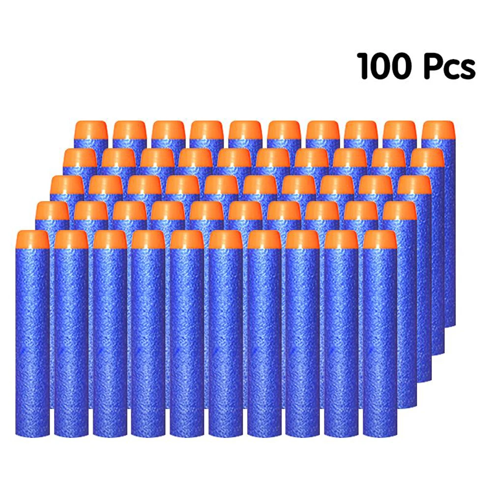 100pcs, Filling Darts, Soft Head Bullets Foam Darts, Pistol Children's Toy, Gun Accessories Darts, Soft Toy, Gun Filling Darts