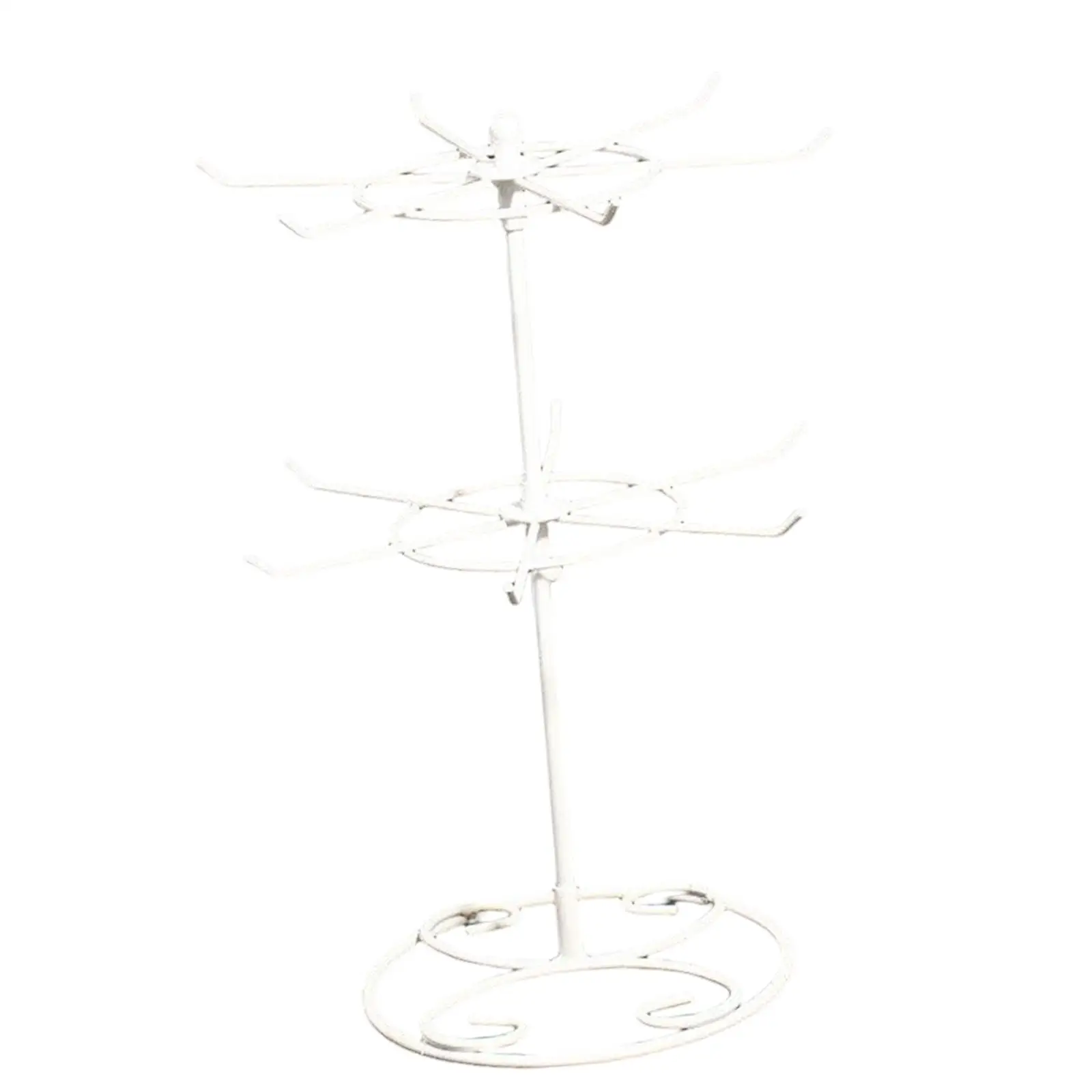 Jewelry Display Stand Cosmetics Display Rack Rotating Organizer Rack for