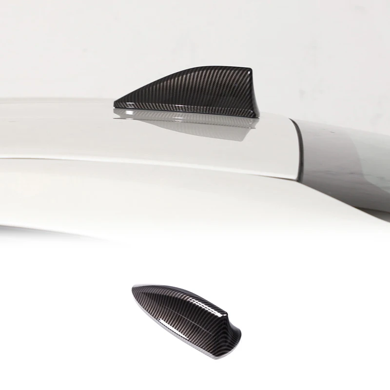 ABS Carbon Fiber Style Car Roof Shark Fin Decorative Aerial Antenna Cover Sticker For Toyota 86/Subaru BRZ 2022