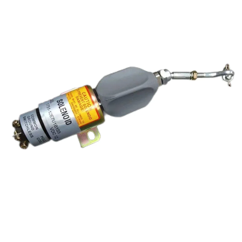 

New 12V SA-3796-12 1751-12E7U1B1S5 Fuel Shut Down Solenoid for Tractor High Quality