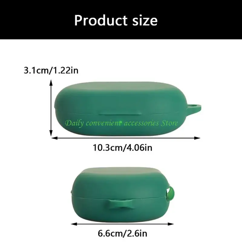 97QB Custodia protettiva lavabile in pelle antigraffio Custodia per auricolari Custodia per cacciatori