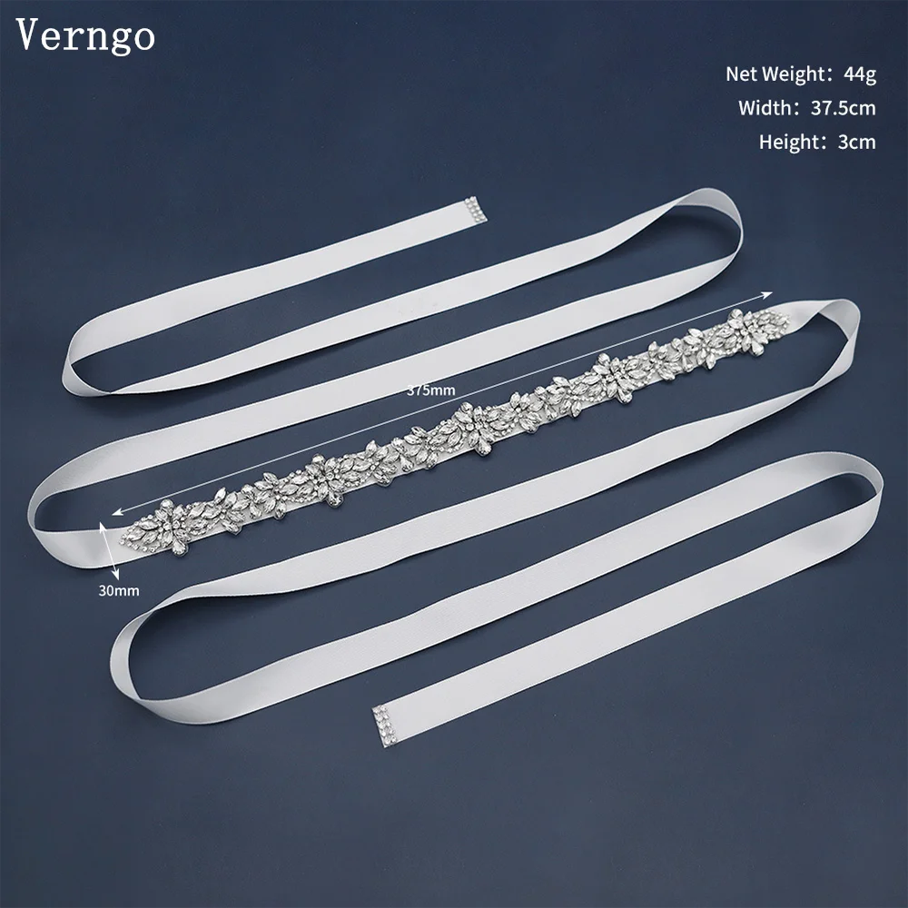 Verngo Accessories Wedding bride wedding dress Beautiful accessories influencer temperament luxury rhinestone parquet belt