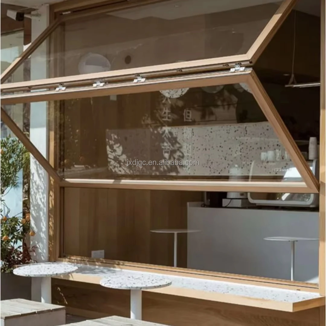 

Custom Swing Windows High Quality Interior Decoration Folding Window for Kitchen Folding Glass windows