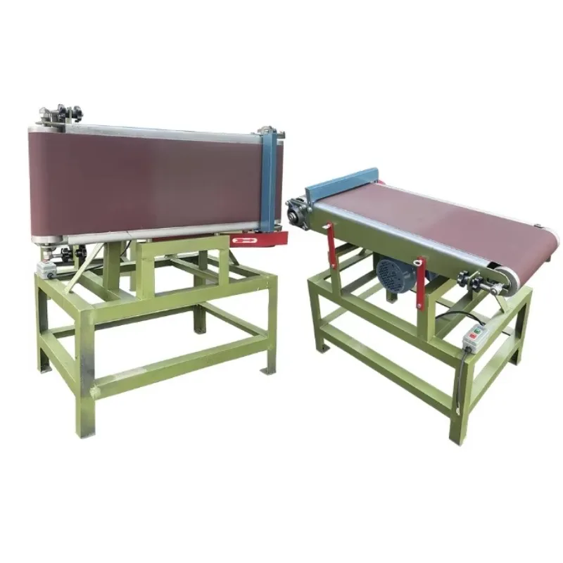 High Efficiency Vertical Horizontal Woodworking Industrial Grinder Metal Strip Derusting Sander Flat Polishing Machine
