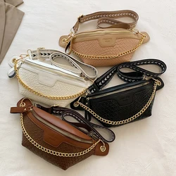 Small Crossbody Bag For Women Quality Pu Leather Waist Bag Fashion Fanny Pack Female Designer Handbag And Purse Banana Belt Bag