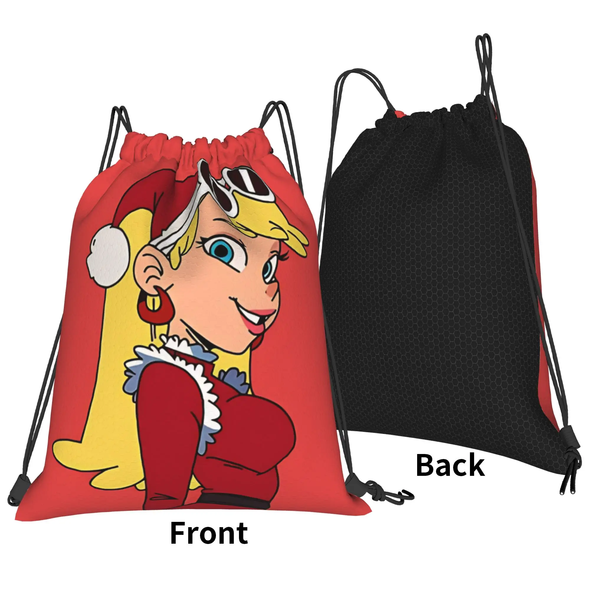 The loud house funny smiling  Portable Sports Riding Gym Drawstring Storage Sporty Backpacks