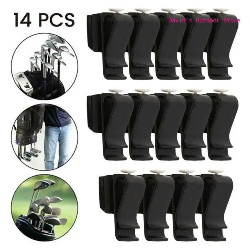 14pcs Combo Golf Putter Mount Golf Putter Grip Outdoor Attachment Simple Install X3UA