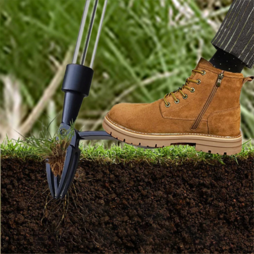يقف إزالة الأعشاب الضارة رئيس استبدال الوقوف الاعشاب مجتذب مخلب أداة القدم دواسة الاعشاب مجتذب حديقة حفار Weeder الجذر مزيل