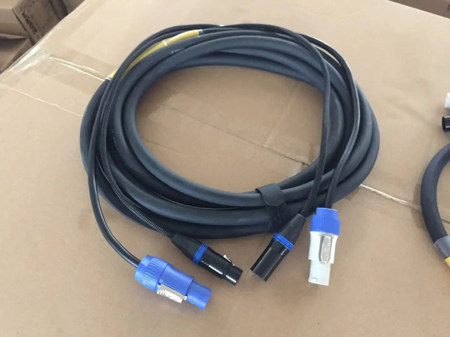 

DMX & Power 2in1 Cable Dmx Cable 3 Pin Price High Voltage Dmx Power Cable