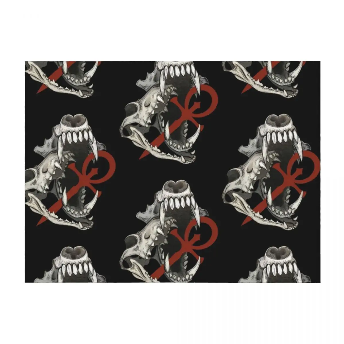 

Vampire: The Masquerade - "Jyhad" Throw Blanket Softest manga Bed covers Kid'S Blankets