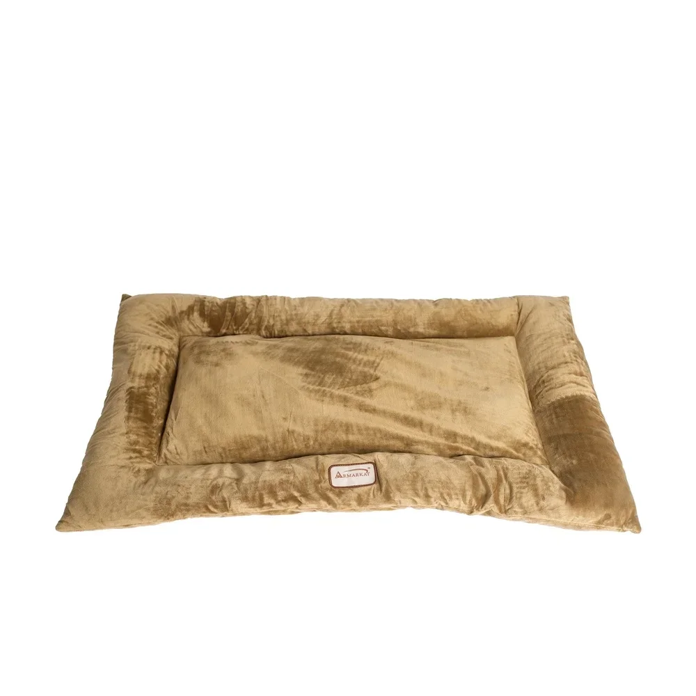 Tappetino per animali domestici Cuscino per gatti per cani in velluto morbido medio Lavabile in lavatrice Riempimento extra spesso Comfort 27x19 pollici