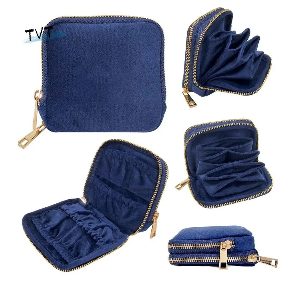 

Double-layer Jewelry Packing Bag Bracelet Necklace Bracelet Jewelry Storage Bag Large Capacity Organizer Velvet Jewelry Holder