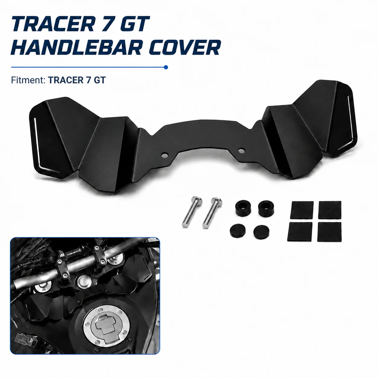 For Yamaha Tracer 7 GT 2025 2026 Motorcycle Cockpit Cover Windscreen Airflow Deflector Wind Updraft Panel