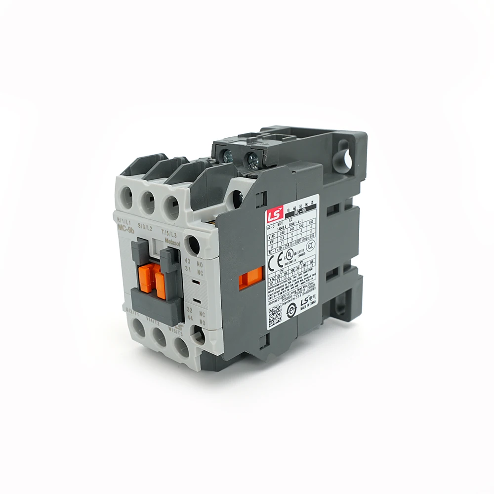 LS MC-9b AC Contactor, 3Pole 9A Magnetic Contactor for Industrial Electromagnetic Contactor for Motor Control,Automation Systems