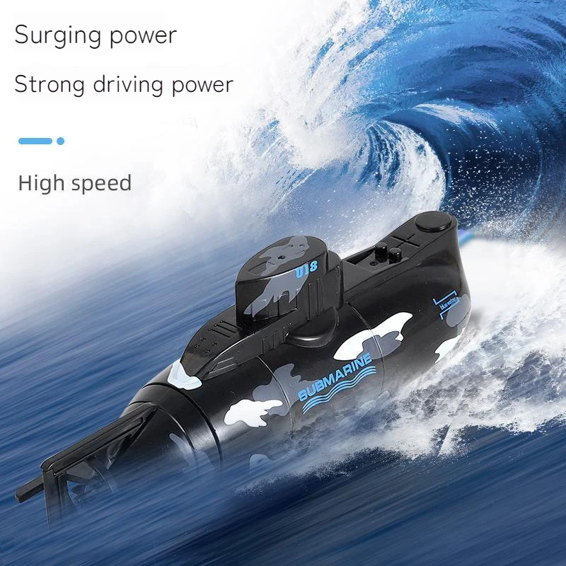 2.4ghz Remote Control Submarine Submarine Nuclear Submarine Mini Remote Control Boat Children's Birthday New Year Gift