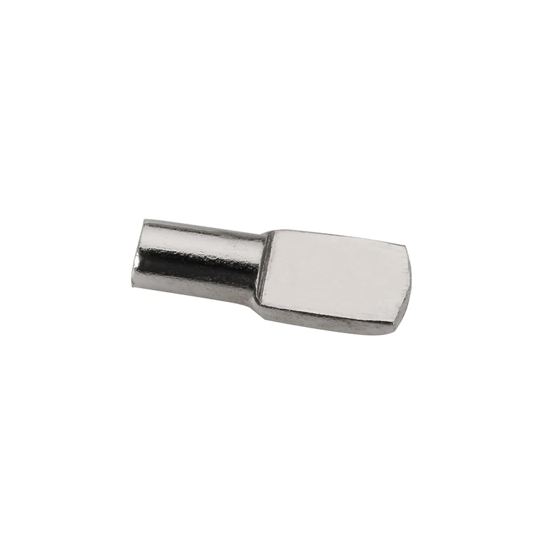 10PCS Furniture Cabinet Adjust or Removable Shelf Support Pin, Iron with  Nickel color Metal Pegs
