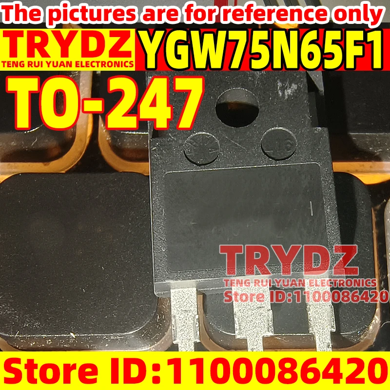 5-1pcs YGW75N65F1 TO-247 IGBT