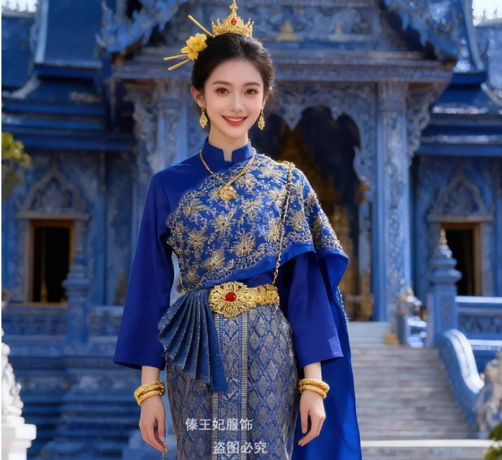 

Xishuangbanna Dai Traditional Clothing Women's High end Restaurant Hotel Work Clothes