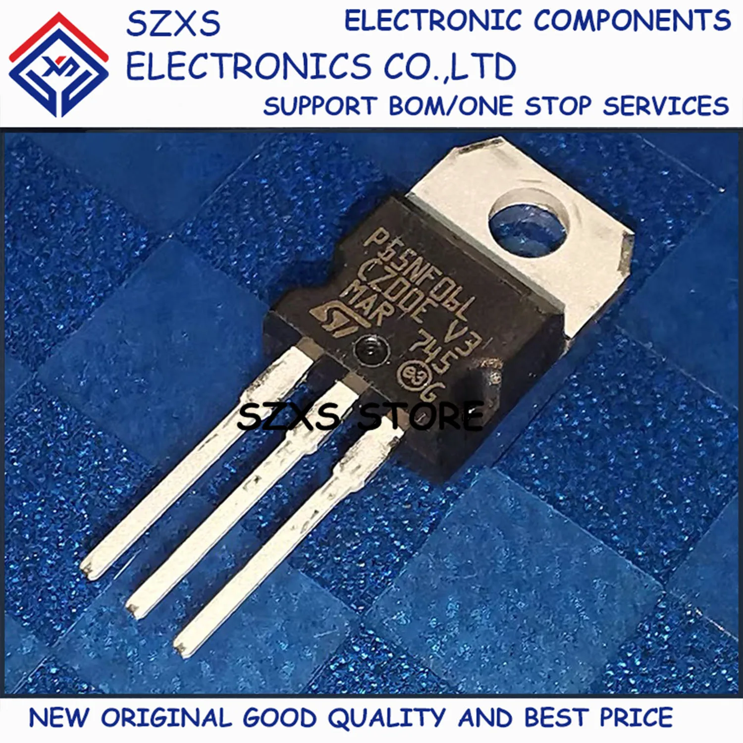 

New Original 10Pcs STP55NF06 STP55NF06L STP60NF06 STP65NF06 TO-220 MOSFET Field Effect Transistor In Stock Good Quality