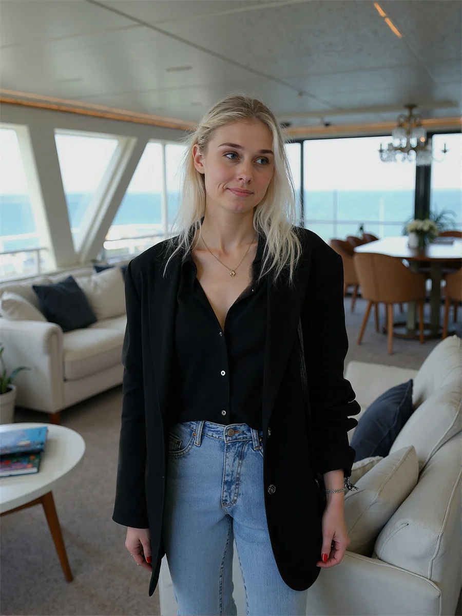 Sólido único breasted clássico blazers para mulher roupas femininas cores chiques outerwear ternos xadrez impressão um stand pad rua femme