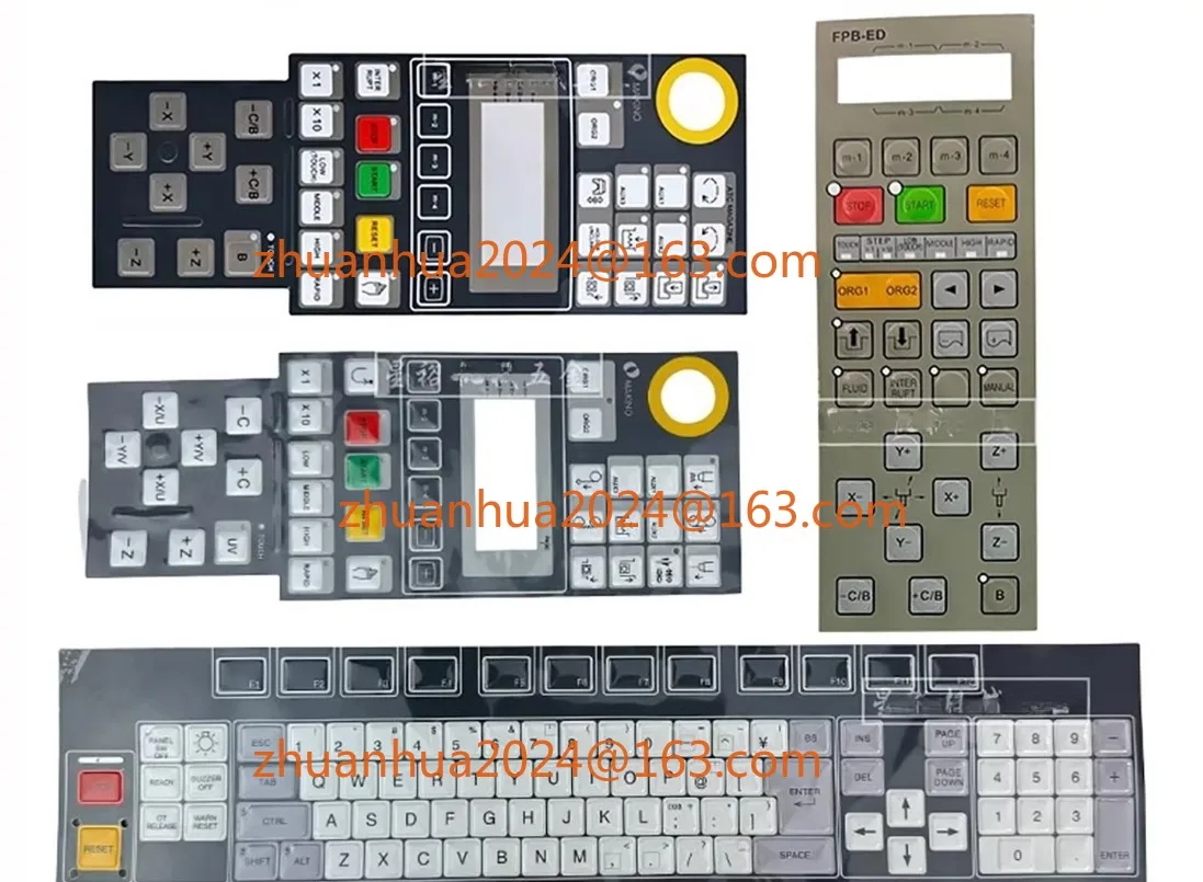 for Charmilles /Makino Spark Machine Manual Control Box Panel Skin Slow Walking Silk Keyboard Button Model