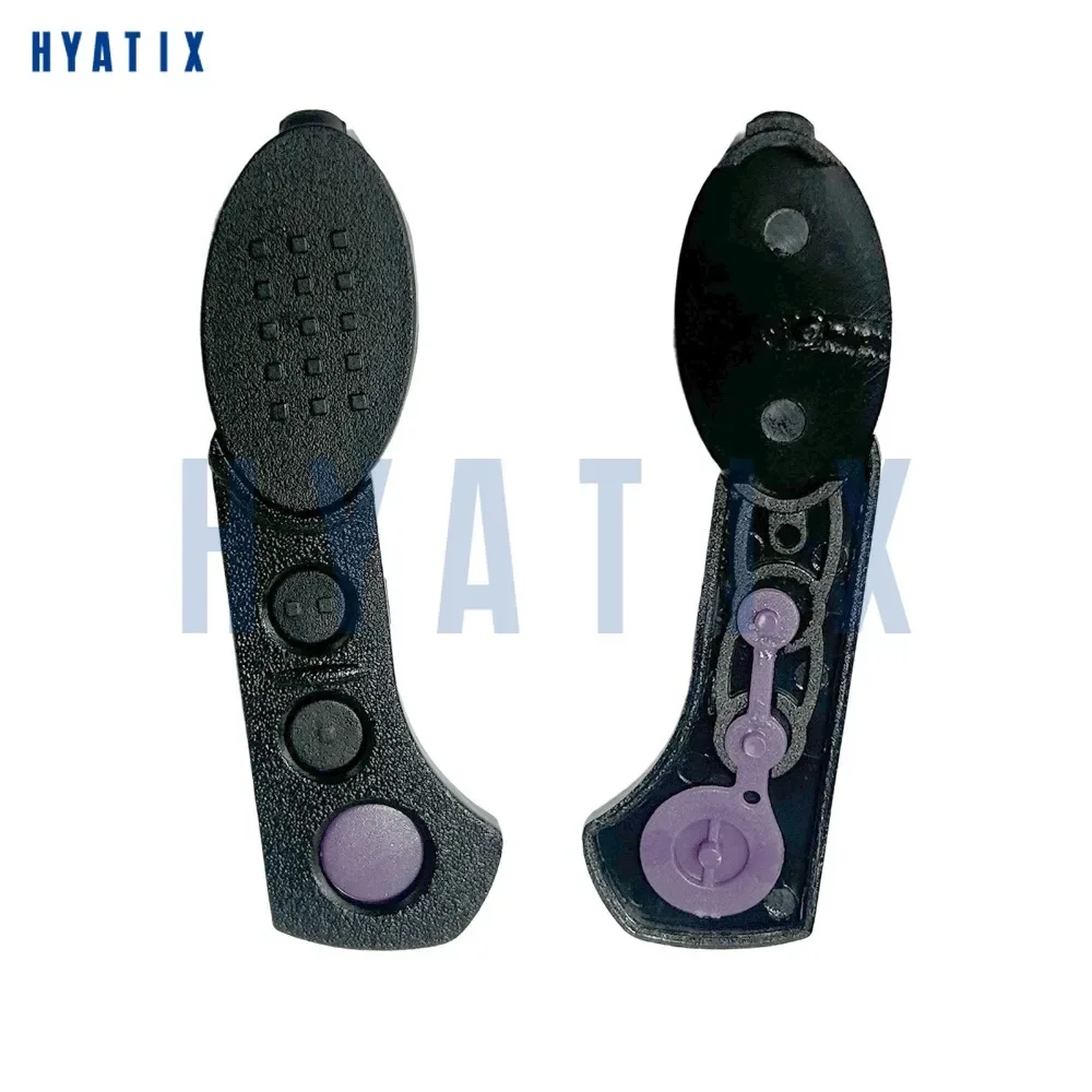 5sets PTT bezel and Rubber Button Fits For XTS5000 XTS3000 Portable Radio Accessories