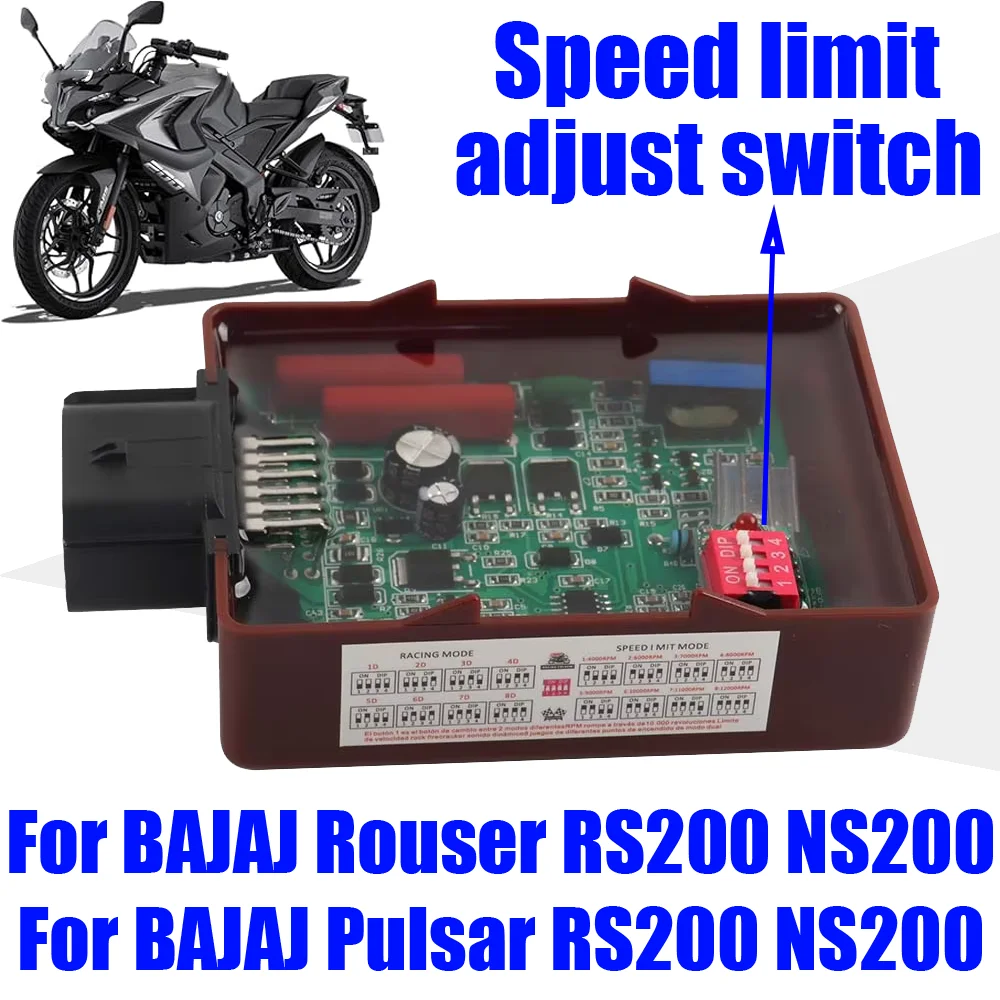 

For BAJAJ Pulsar NS200 RS 200 NS 200 Rouser RS200 JL351200 Motorcycle Adjustable Racing CDI Igniter Unit Ignition System Parts