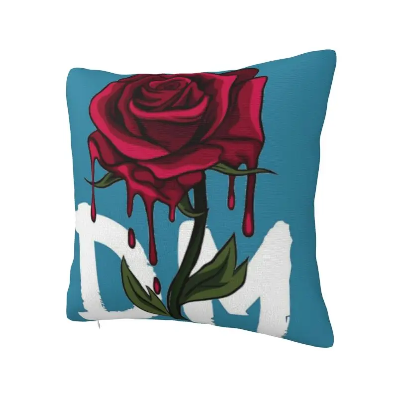 Custom Depeches Cool Mode Cushion Cover Print Music Square Throw Pillow Case for Car Pillowcase Home Decoration