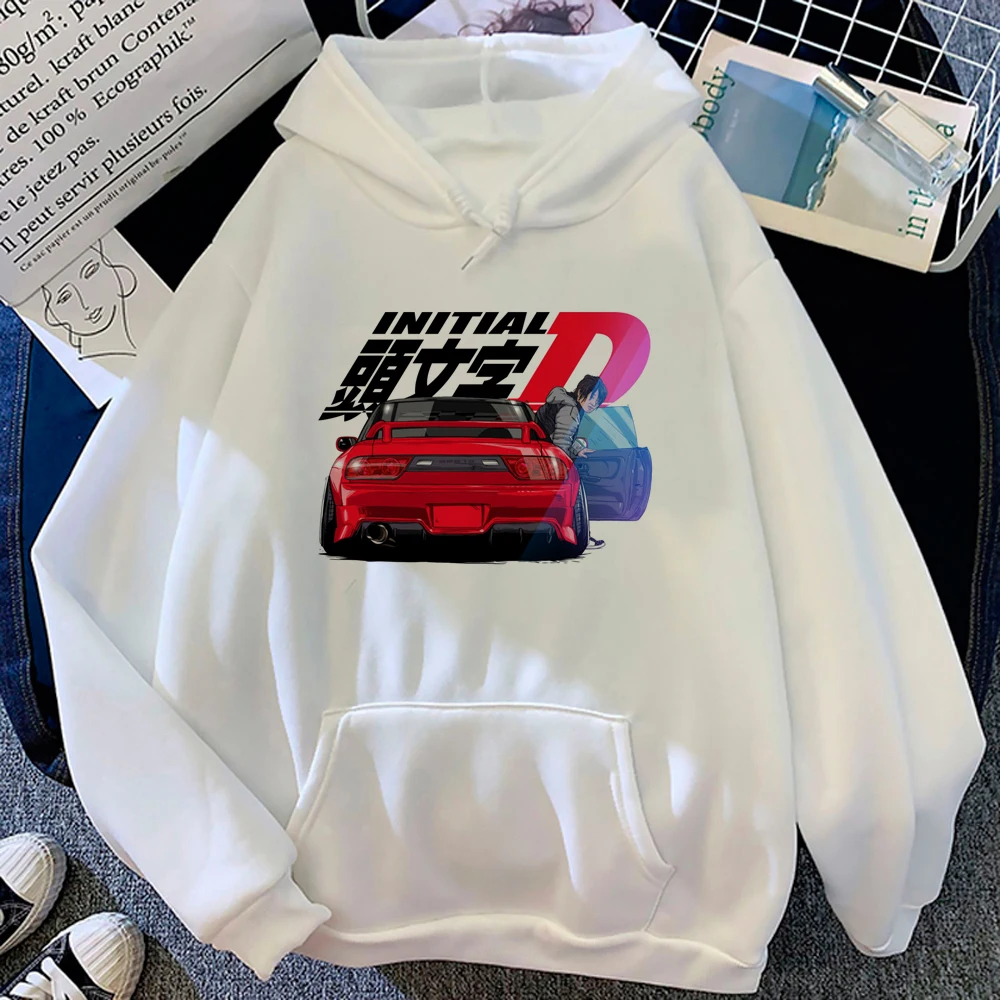 

Initial d hoodies women anime streetwear sweat y2k tracksuit sweater female vintage clothes