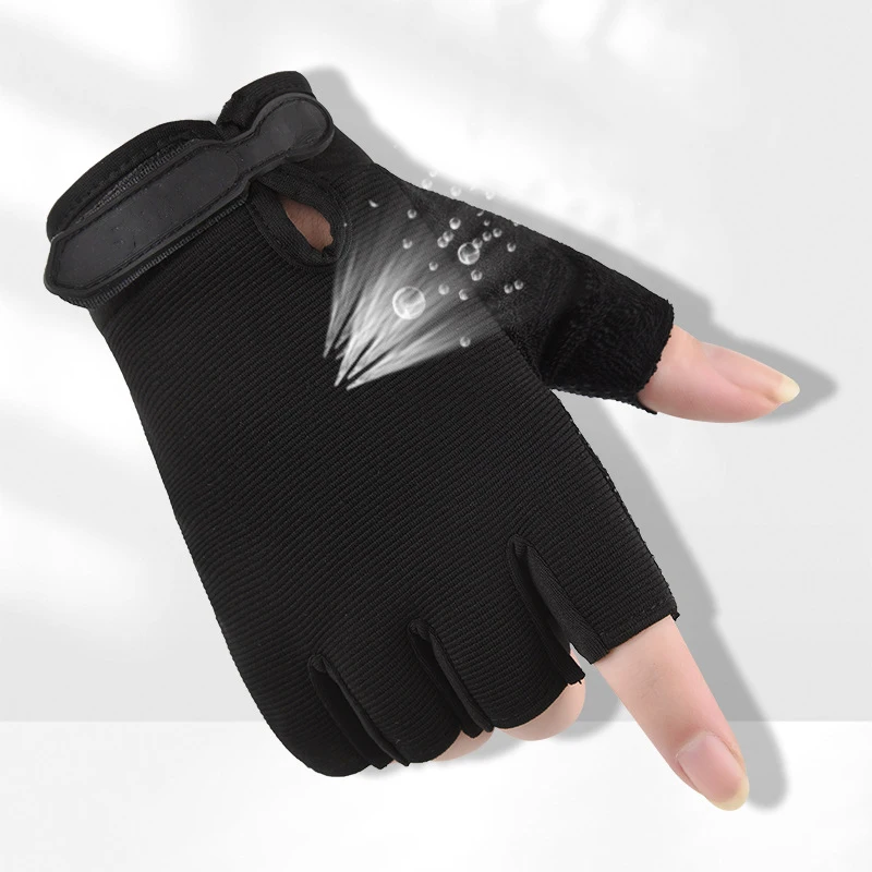 Taktische Fahrradhandschuhe für Motorrad, Frühling und Sommer, rutschfest, atmungsaktiv, leicht, für Outdoor, Wandern, Sport, Klettern, Fahren – Detail 8