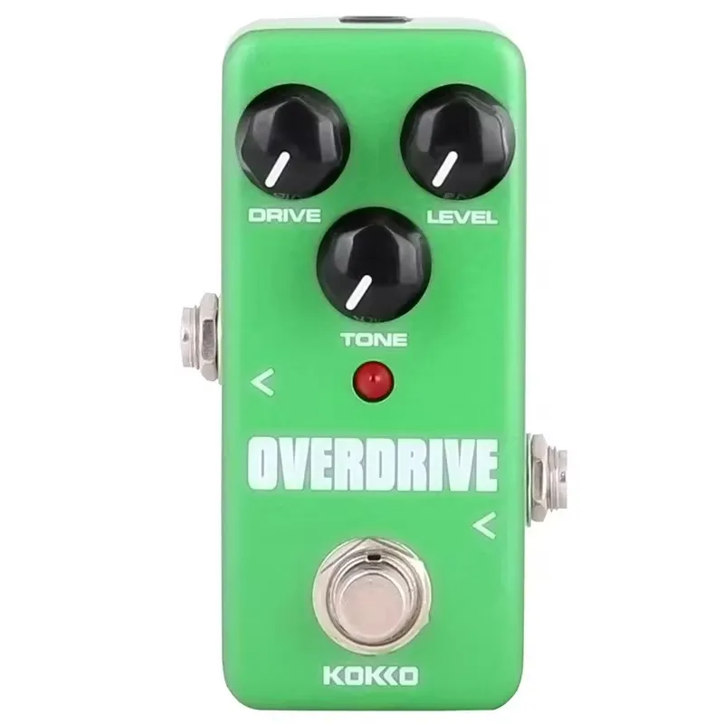 Guitar Mini Effects Pedal Over Drive - Warm and Natural Tube Overdrive Effect Sound Processor Portable Accessory for Bass